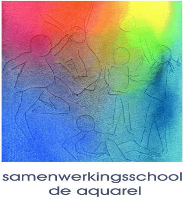 logo samenwerkingsschool 'de aquarel' Sebaldeburen